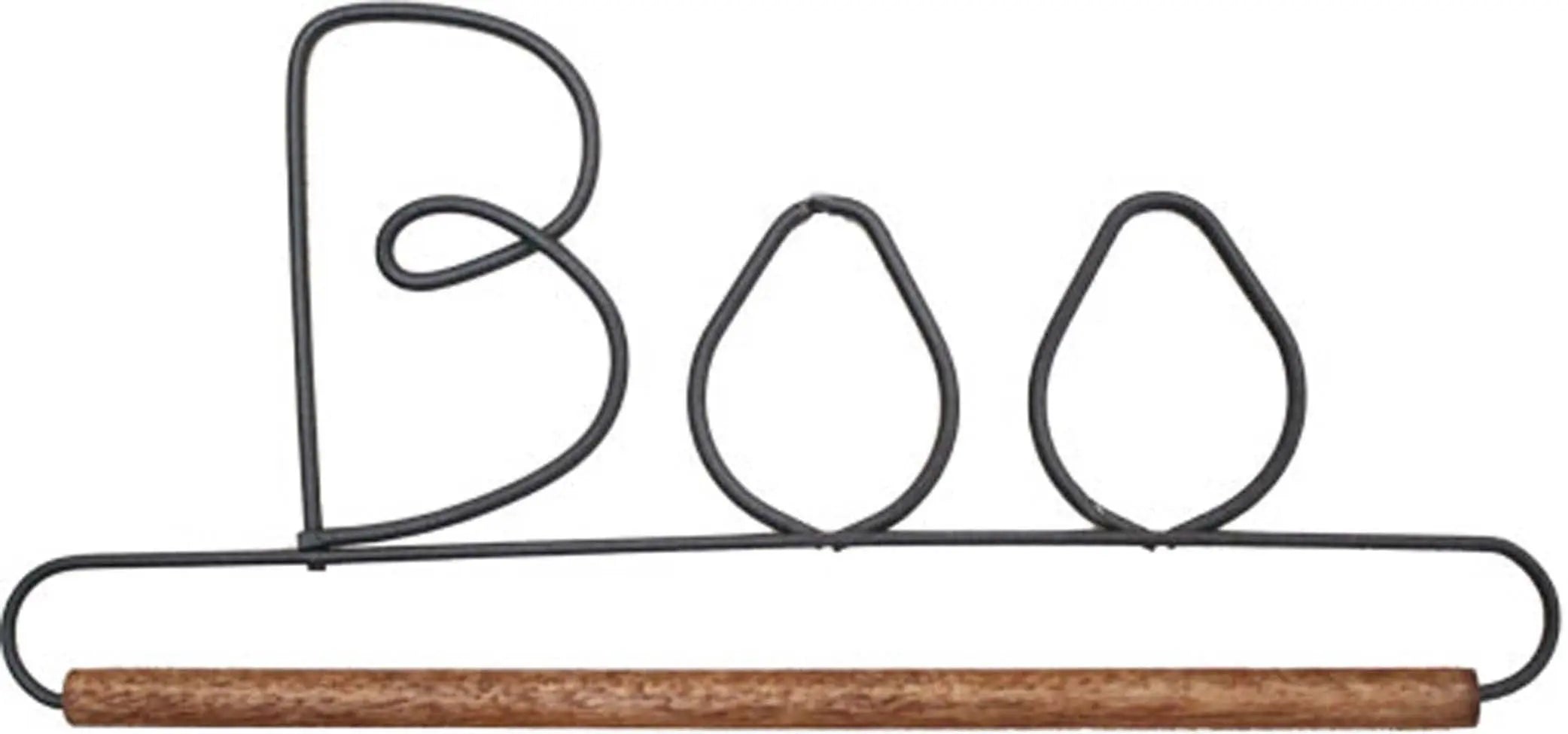 12in Boo Holder With Dowel