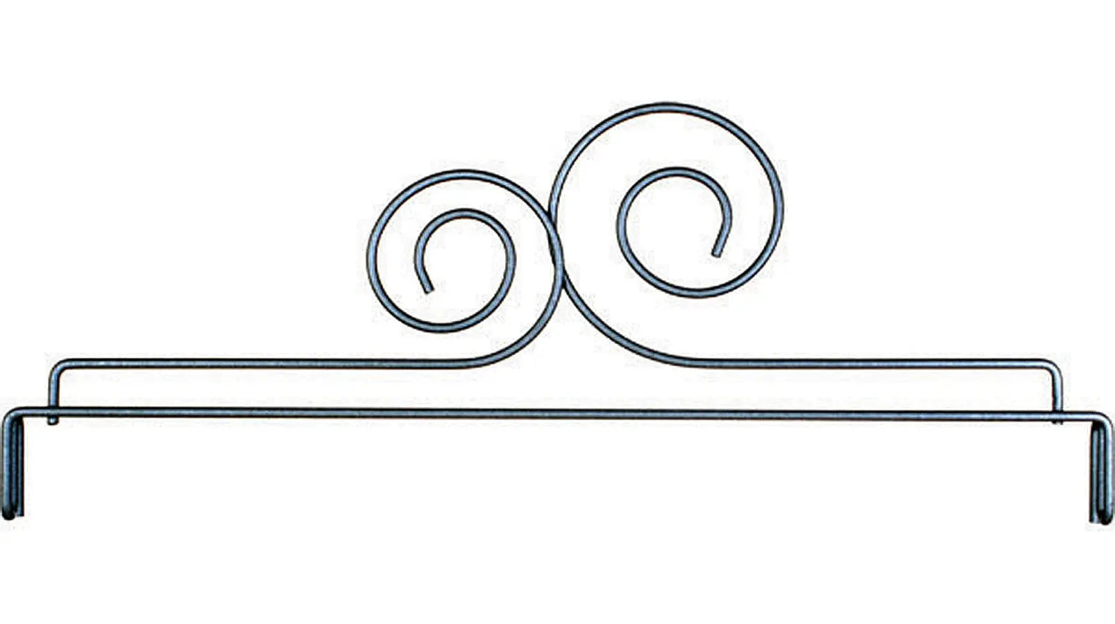 12in Double Scroll Header