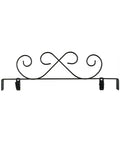 12in Scroll Rem Header With Clips Charcoal