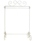 12in x 14in Scroll Single Stand Linen