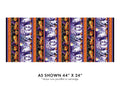Ghostly Soiree Ghostly Stripe Multi 44" x 24" Panel