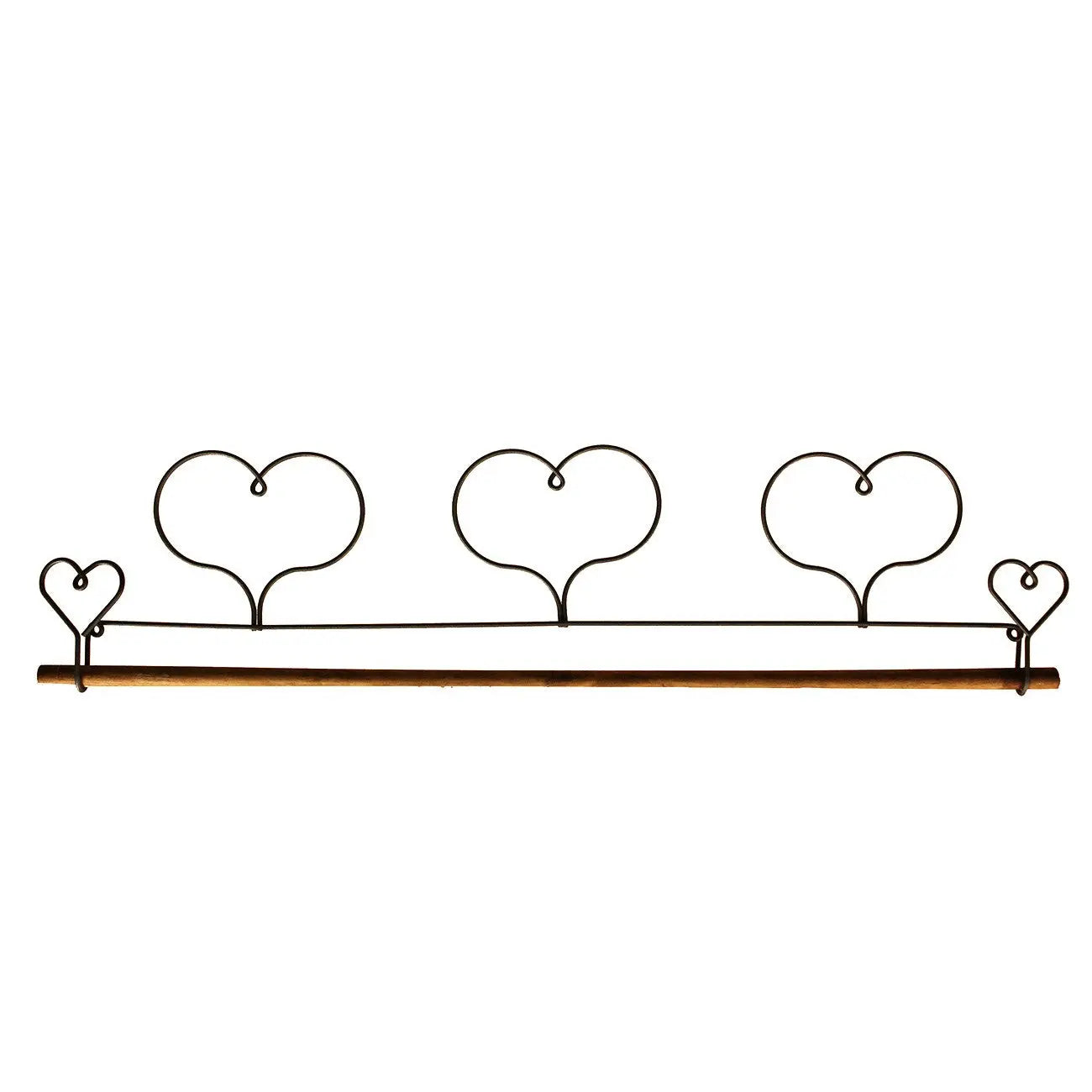 16in Triple Heart Fabric Holder