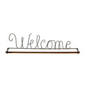 16in Welcome Fabric Holder