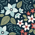 Holly & Hearth Holly Midnight Cotton Wideback Fabric per yard