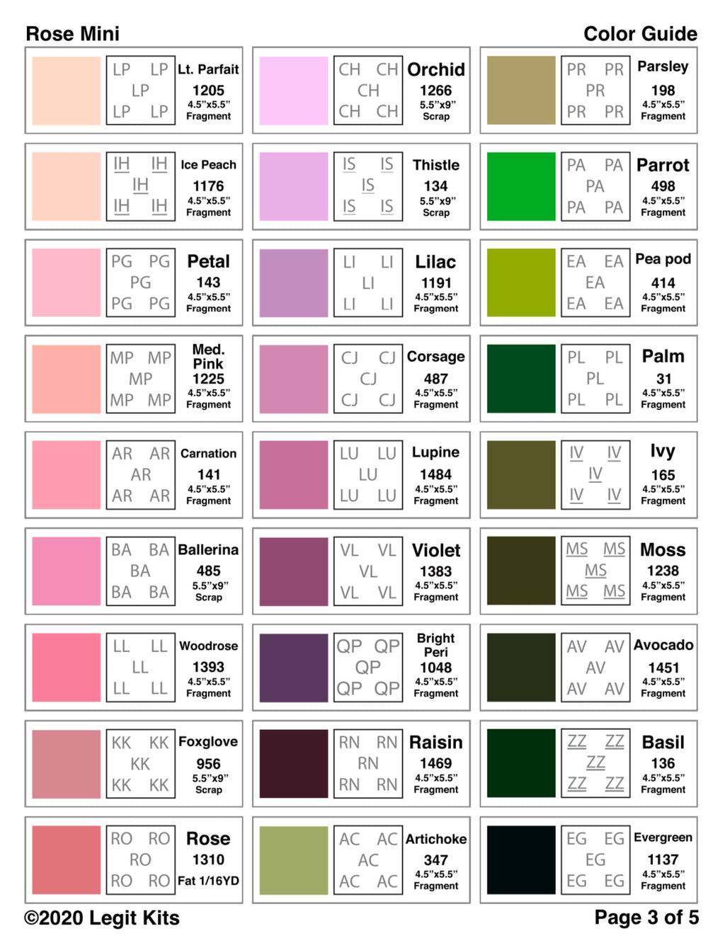 Rose Mini Pattern
