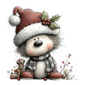 1st Whimsical Christmas Fabric Panel 100