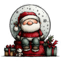 1st Whimsical Christmas Fabric Panel 68