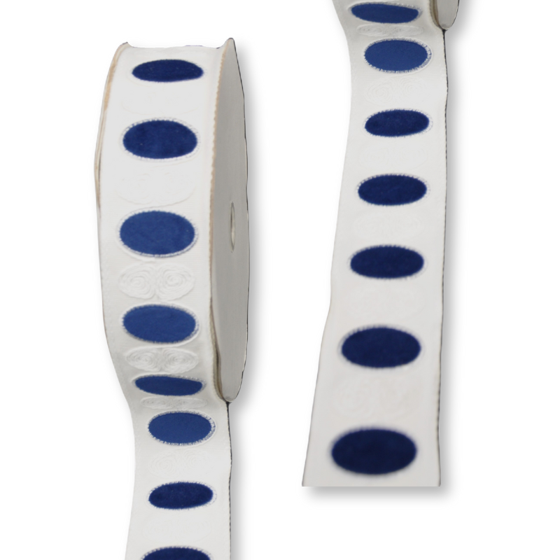 2 1/2-inch Decorative Velvet Trim Tape – 5 Yard Roll  | Style BR-7596