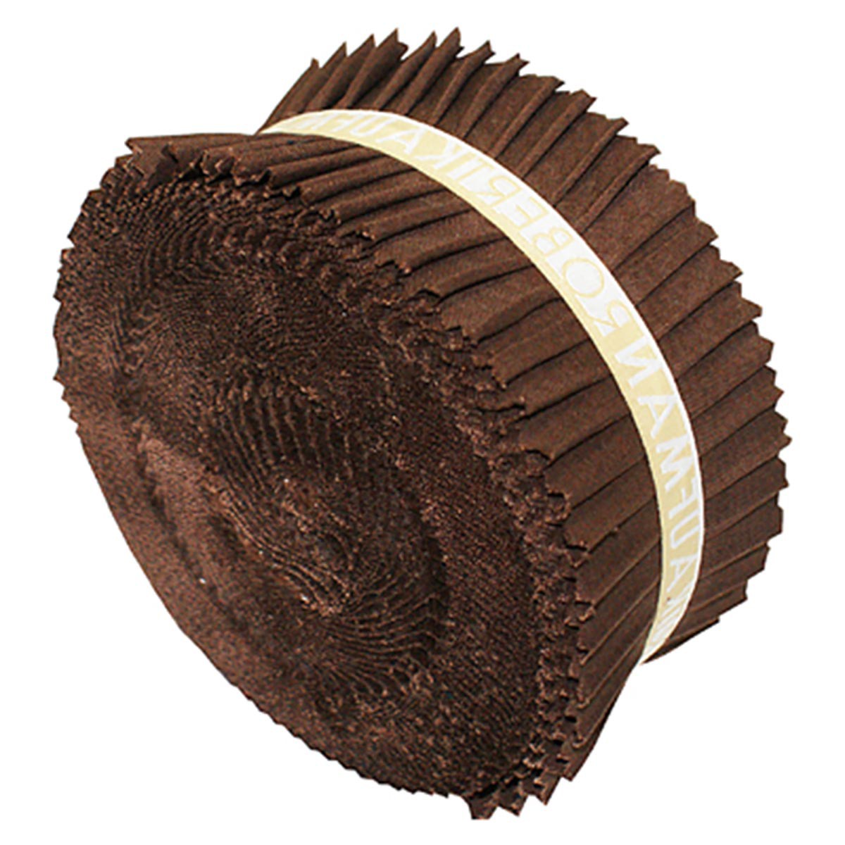 2-1/2in Strips Roll Up Kona Solids Coffee Color 40pcs