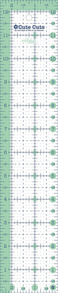 2-1/2in x 12-1/2in Cute Cut Ruler