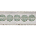 2 1/4-inch Decorative Embroidered Woven Trim Tape – 5 Yard Roll | Style BR-7561