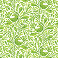 Grass Margot Birds and Branches Cotton 44/45 Fabric Per Yard