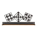 22in Quilt Block Fabric Holder Charcoal