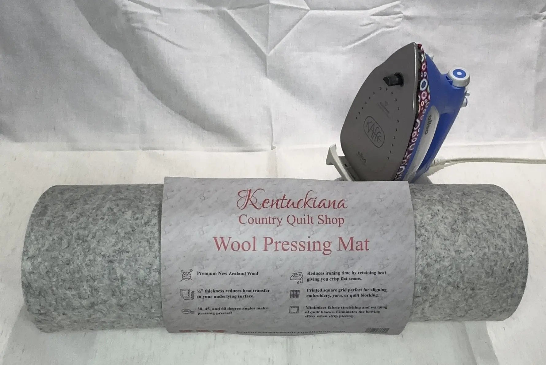 22x60 100% New Zealand Wool Pressing Mat