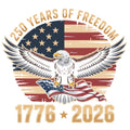 250 Years Of Freedom Fabric Panel 3