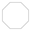 2in Octagon Template