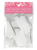 2in Pointed Dresden with 4 Circles Papers (100 pieces per bag)