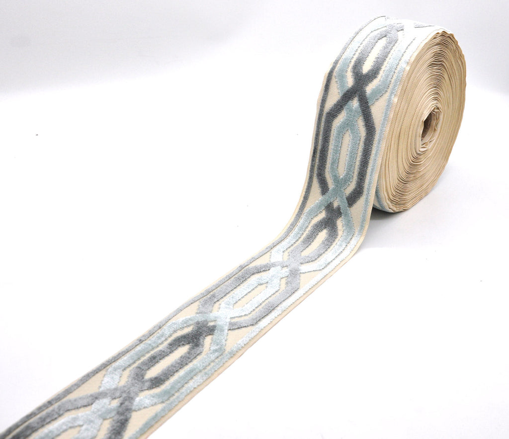 3 1/2-inch Decorative Chenille Trim Tape – 5 Yard Roll | Style BR-7524