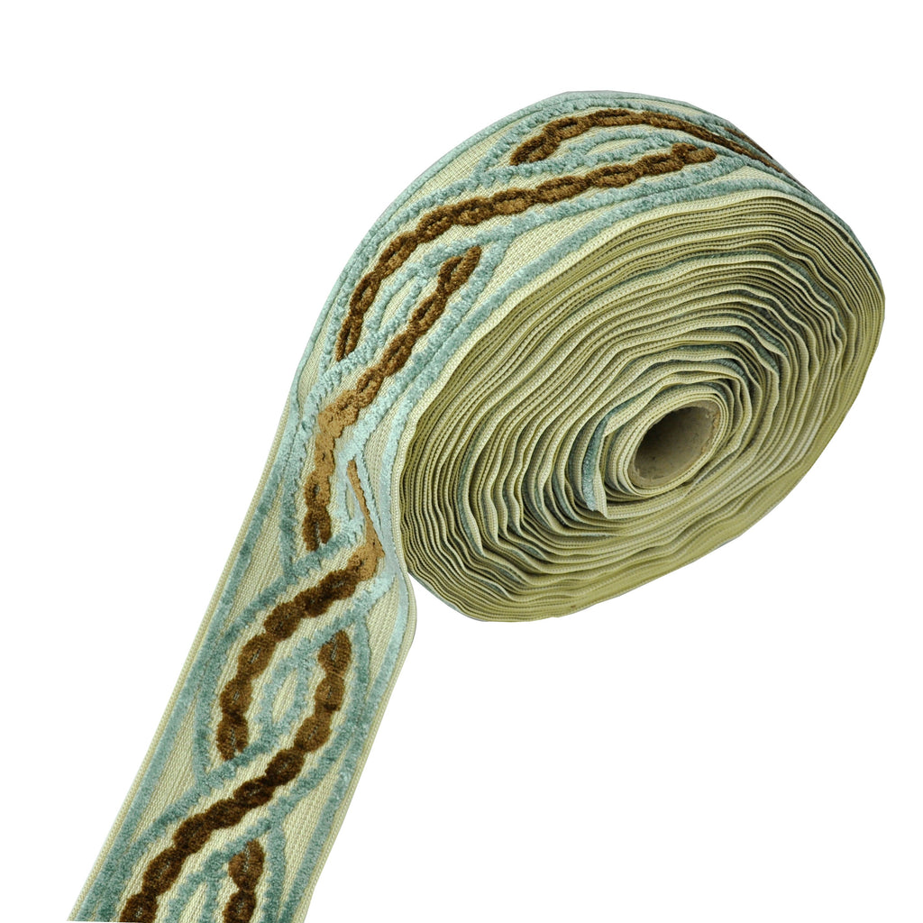 3 1/2-inch Decorative Chenille Trim Tape – 5 Yard Roll | Style BR-7525