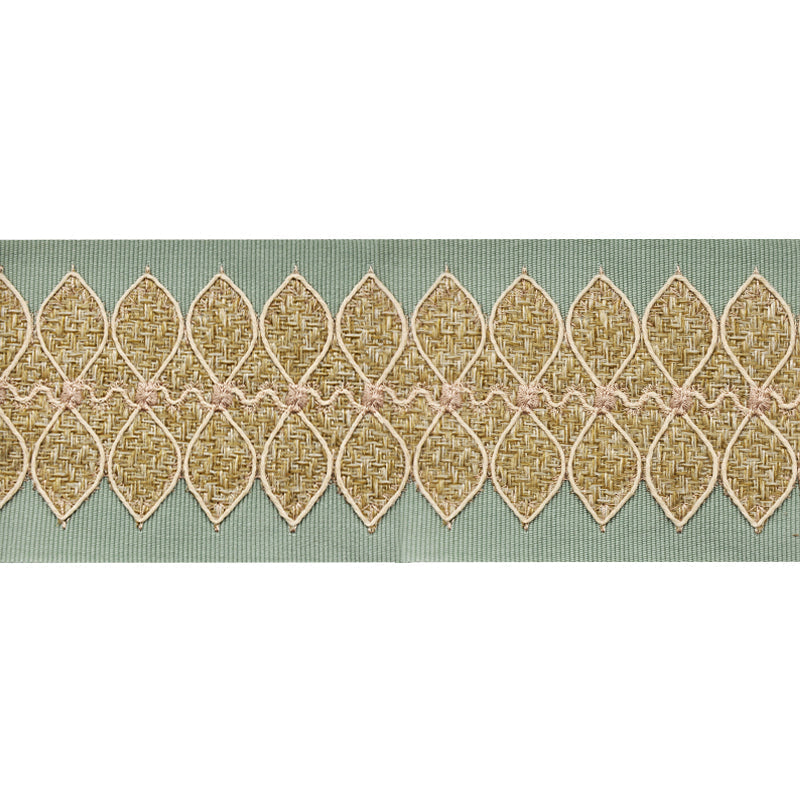 3 1/2-inch Decorative Woven Trim Tape  – 5 Yard Roll | Style BR-7549