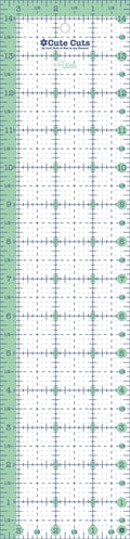 3-1/2in x 14-1/2in Cute Cut Ruler