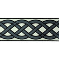 3 3/4-inch Velvet Embossed Decorative Trim Tape – 5 Yard Roll | Style BR-7526