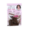 3 yards of Reversible Coil Zipper Tape with 8 Slides Brown
