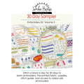 30 Day Sampler Embroidery Class Volume 3