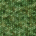 Dk Green Basketweave Texture Lil Farmers Cotton 44"/45" Fabric Per Yard