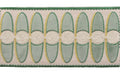 4 1/2-inch Velvet Embossed Decorative Trim Tape – 5 Yard Roll | Style BR-7529