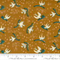 Cheer Merriment Brass 44"/45" Fabric Per Yard