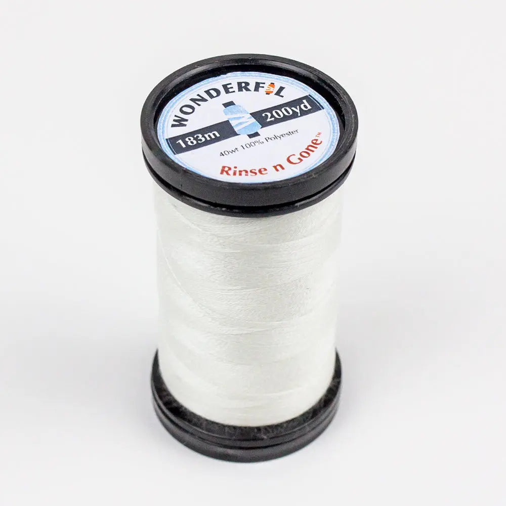 40wt  Rinse 'N Gone Washaway Polyester Thread