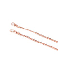 47" Strap Chain Rose Gold