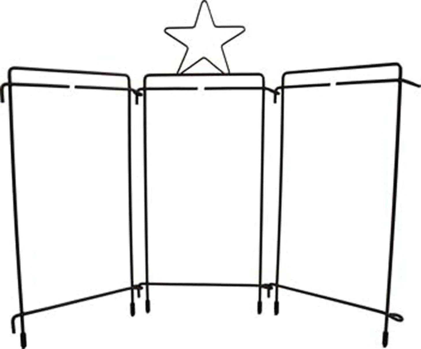 4in x 9in Tabletop With Star