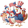 4th of July Design Fabric Panel 3