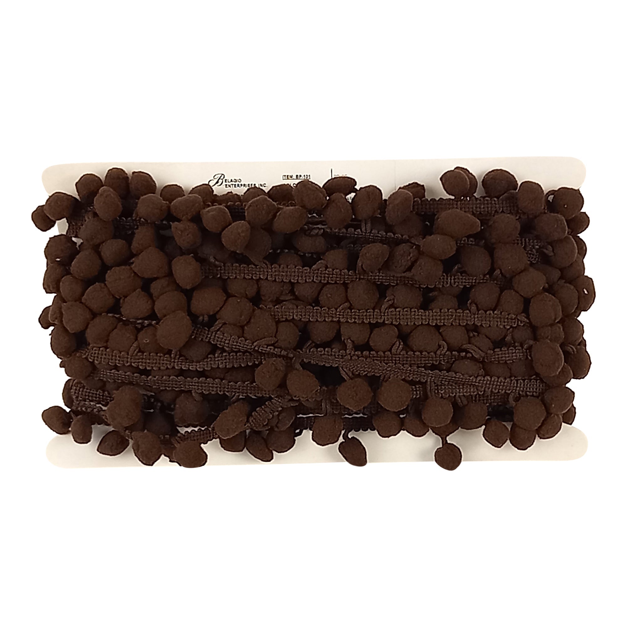 5/8-inch Pompom Trim – 10 Yard Roll | 22 colors