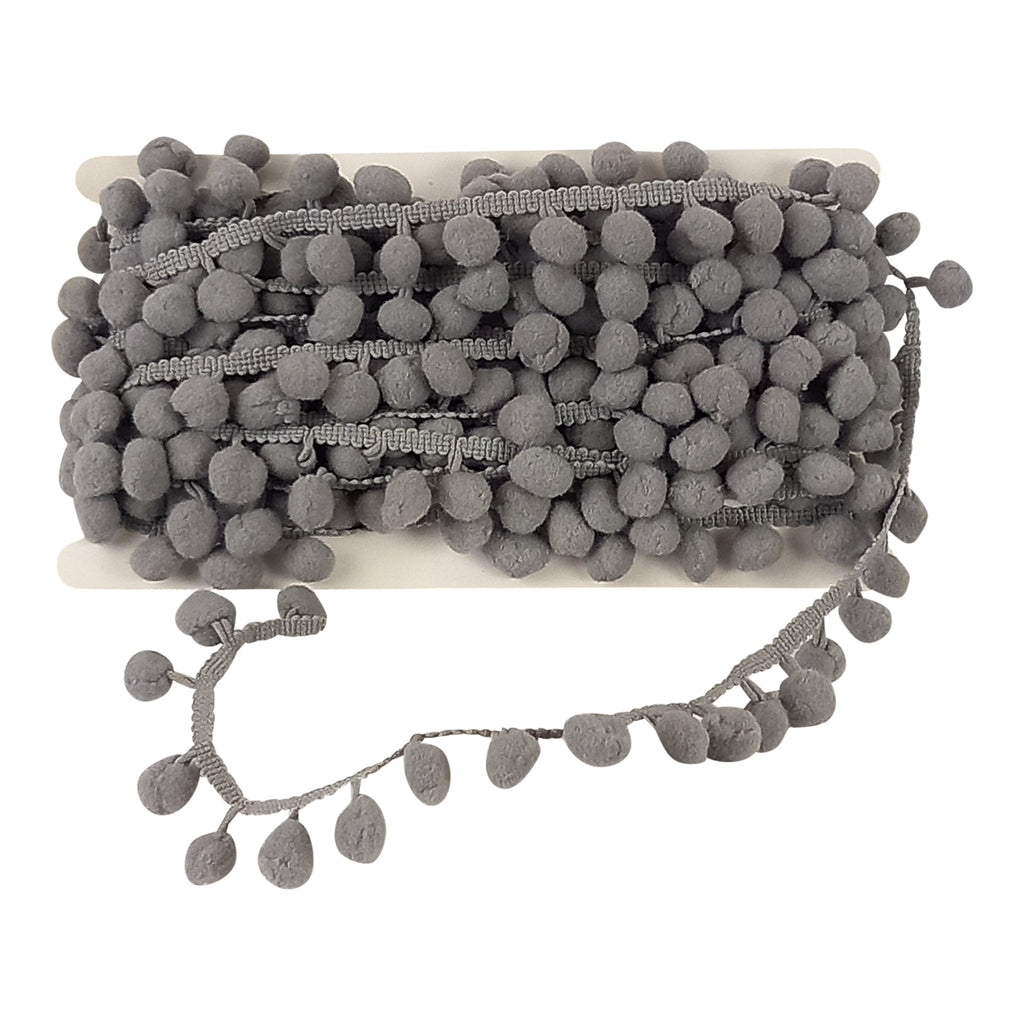 5/8-inch Pompom Trim – 10 Yard Roll | 22 colors