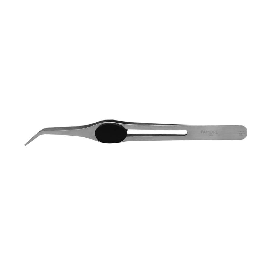 520 - Angled Serger Style Tweezers