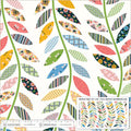 Made Easy Leafy Vine Cheater Ivory 44"/45" Fabric per Yard