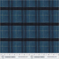 Window Pane Plaid NightSky Cotton 43/44 Fabric Per Yard