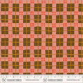 Dream Linoleum Plaid 43/44 Fabric Per Yard