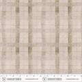 Oatmeal Plaid Cotton 43/44 Fabric Per Yard
