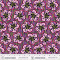 Winding Road Blossom Petal Pink Cotton 44"/45" Fabric Per Yard