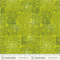 Winding Road Directions Grass Green Cotton 44"/45" Fabric Per Yard