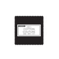 5in Squares, Cotton Couture, Black, 42pcs/bundle