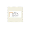 5in Squares, Cotton Couture, Cream, 40pcs/bundle