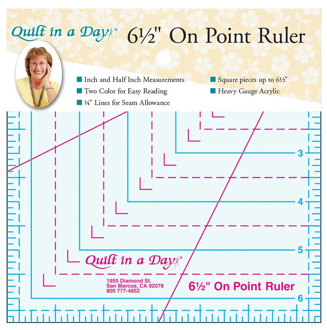 6-1/2in On Point Ruler