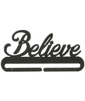 6in Believe Split Bottom Charcoal