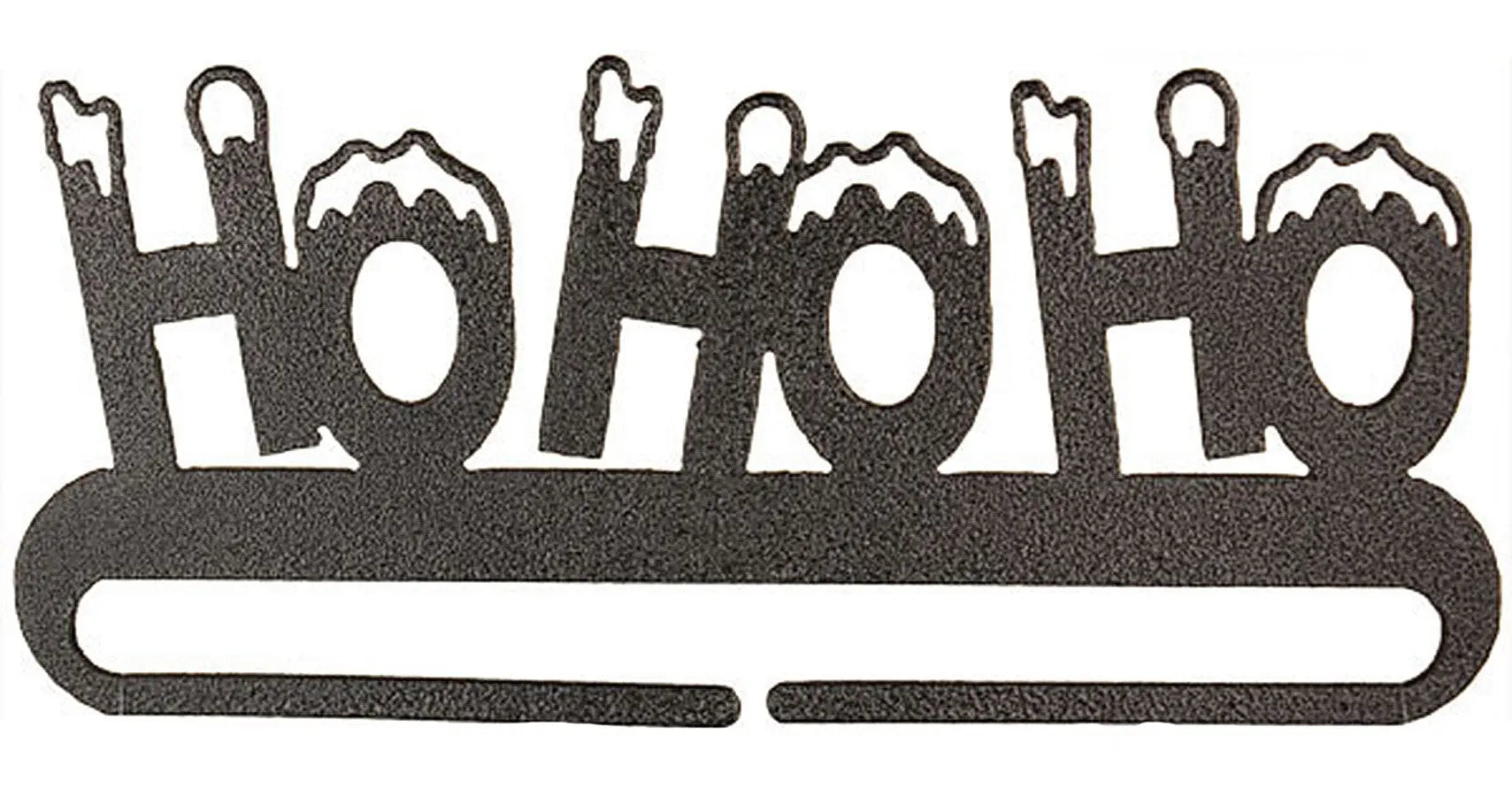 6in HoHoHo Split Bottom Charcoal