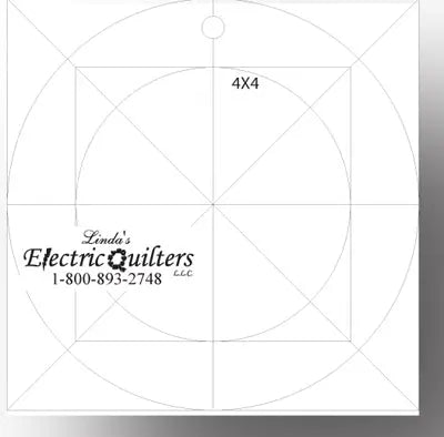6" x 6" Square Template